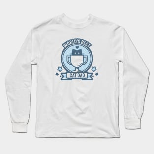 World's Best Cat Dad Long Sleeve T-Shirt